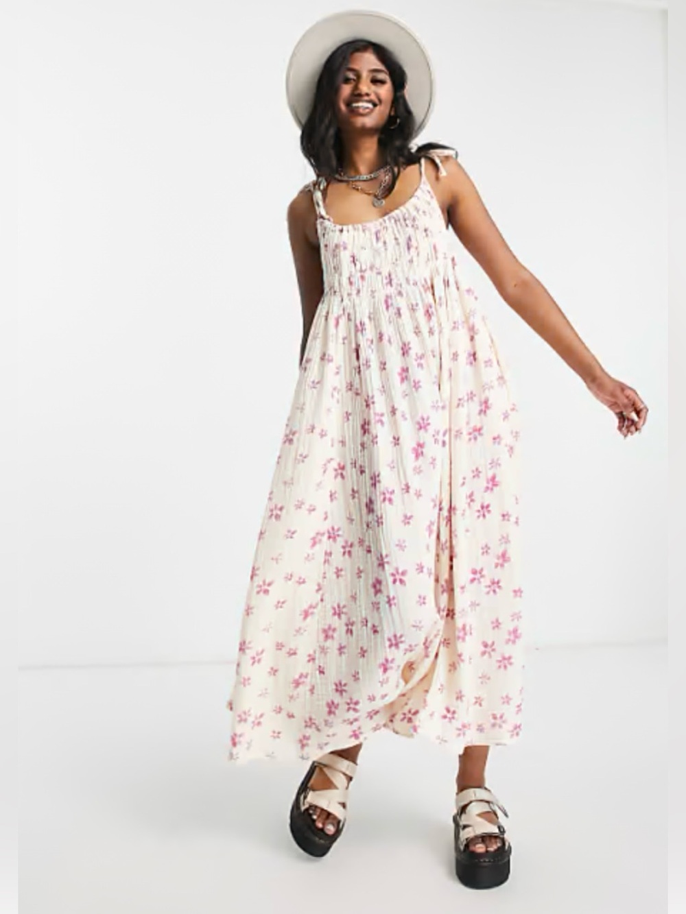 Free People Azure Midi Dress
